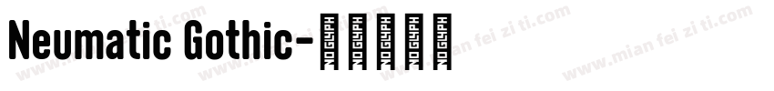 Neumatic Gothic字体转换